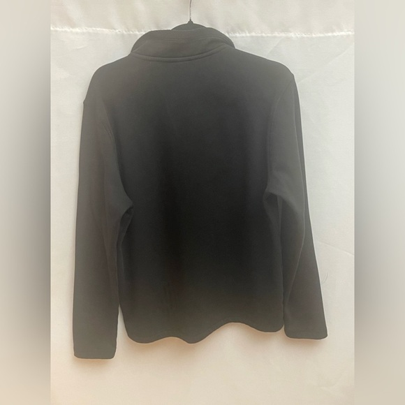 32 Degrees Heat Black Fleece Quarter Zip Pullover Sweater Men’s Size Medium - Picture 7 of 7